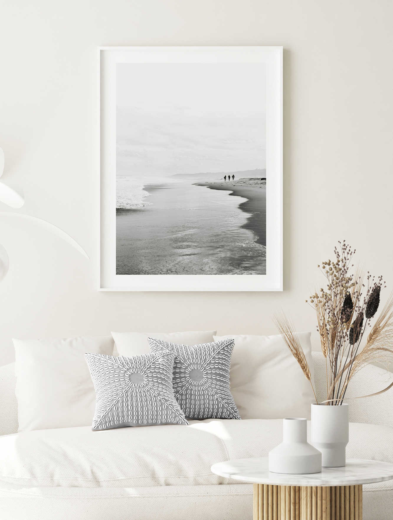 Trio Surfers II | Beach Wall Art Print