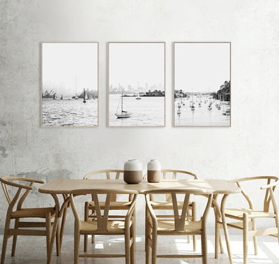 Sydney wall art, minimalist black & white prints | arrtopia 