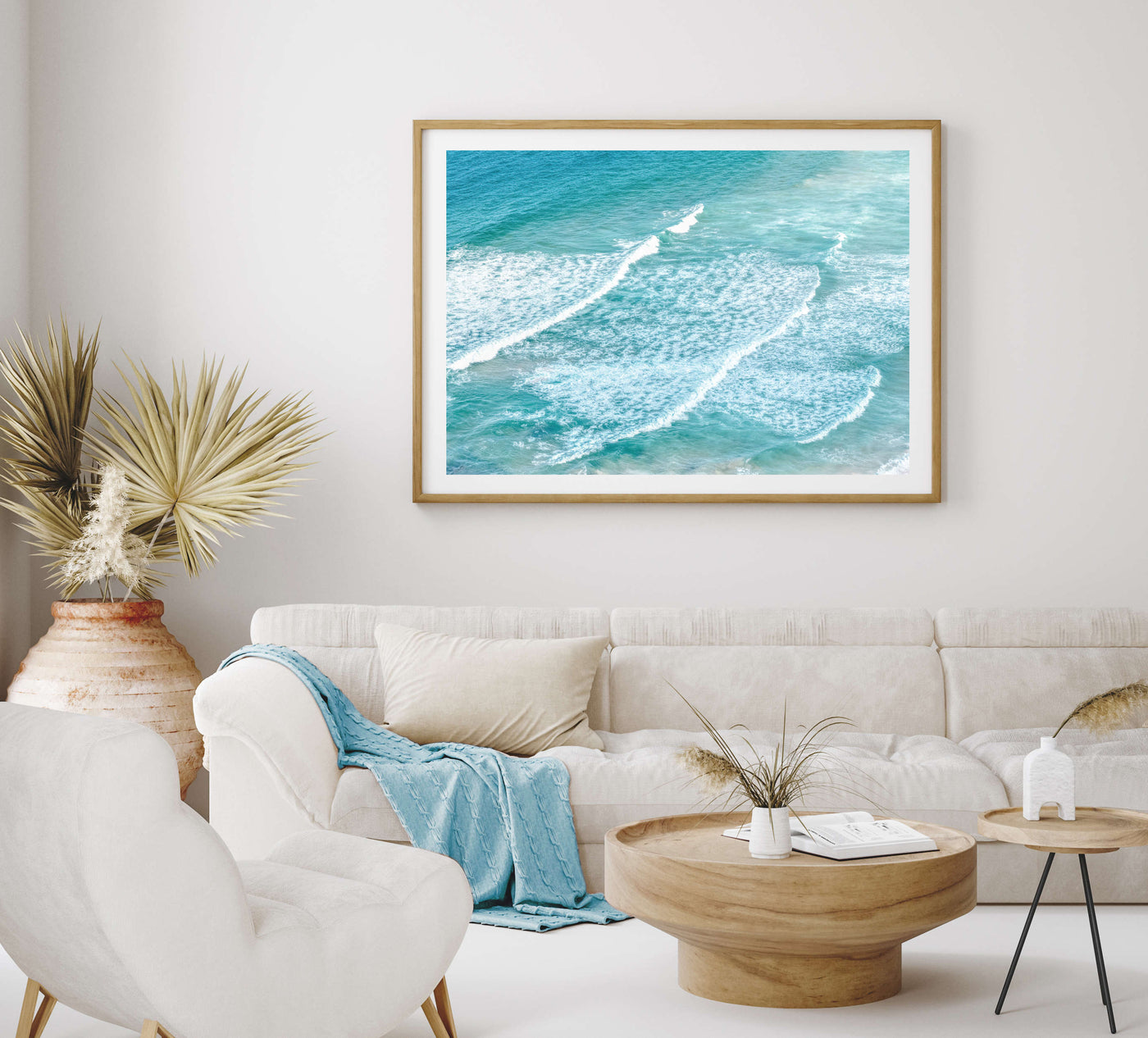coastal wal art, aerial ocean art print | arrtopia