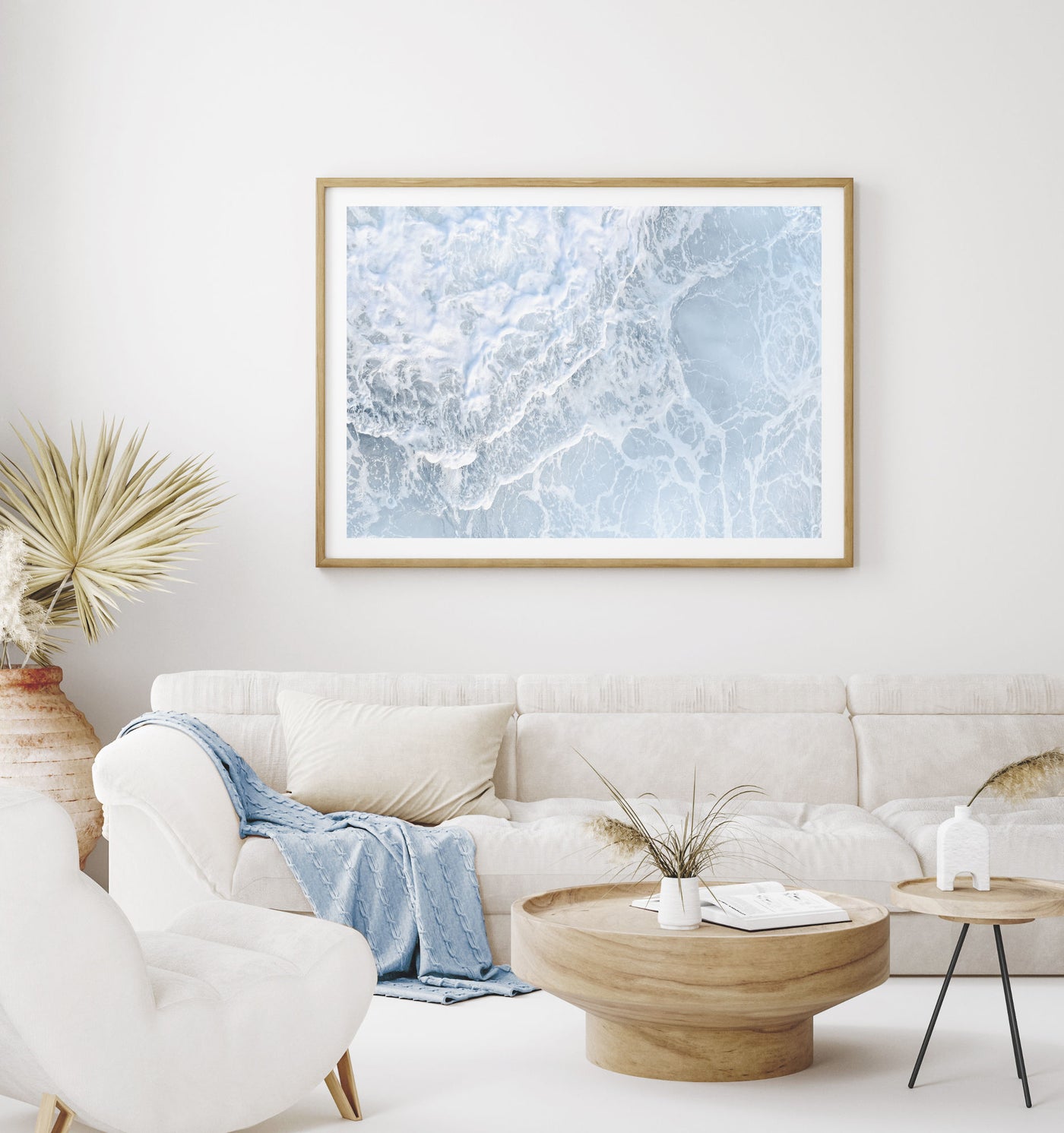 Liminal Blue | coastal wall art print