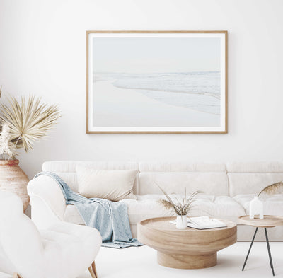 Monterey Bay Beach | Coastal Wall Art Print