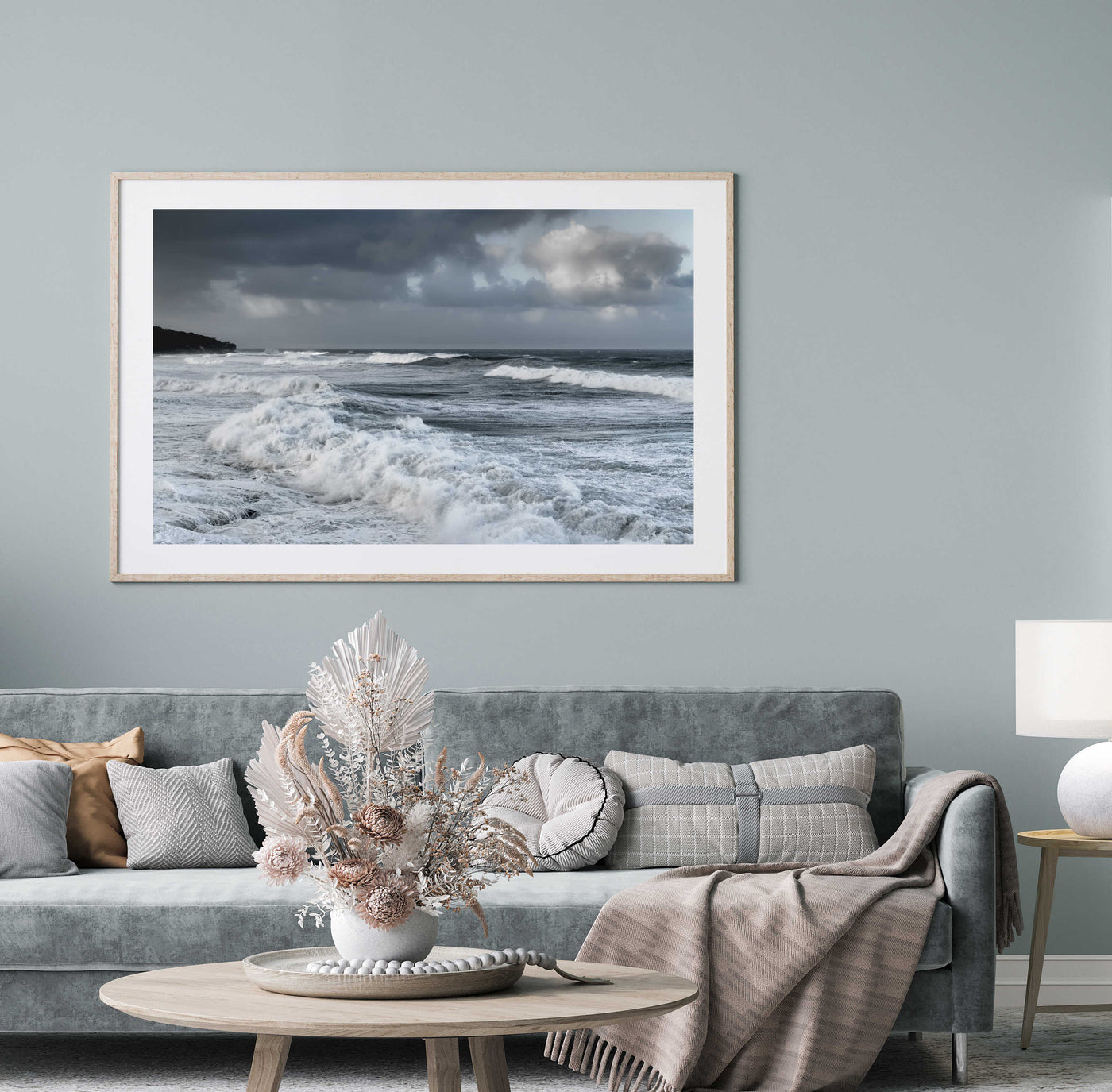 Stormy Coast III | Coastal Wall Art Print