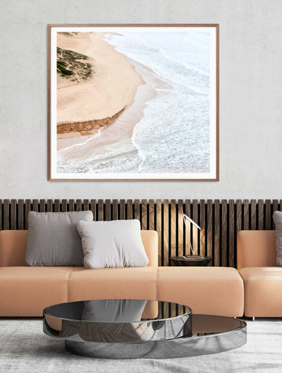 aerial beach print, coastal wall art | arrtopia 