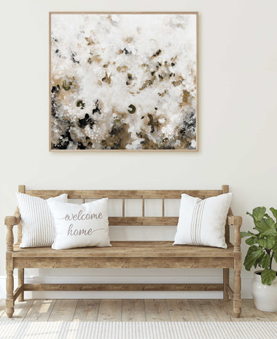 Flying Angels No. 4 | Abstract Wall Art | Framed Canvas Print