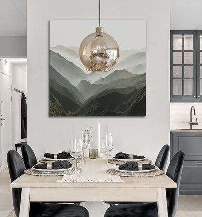 View of San Bernardino Mountains | Nature Wall Art | Canvas Print