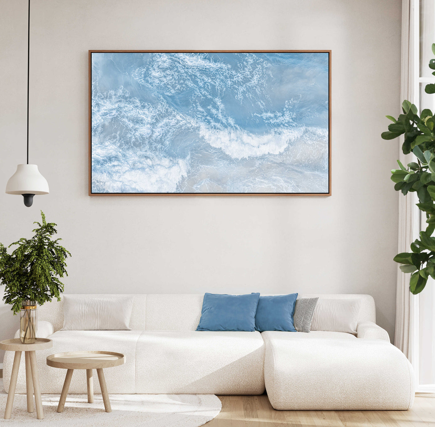 Aerial Wave III | Ocean Wall Art | Canvas Print