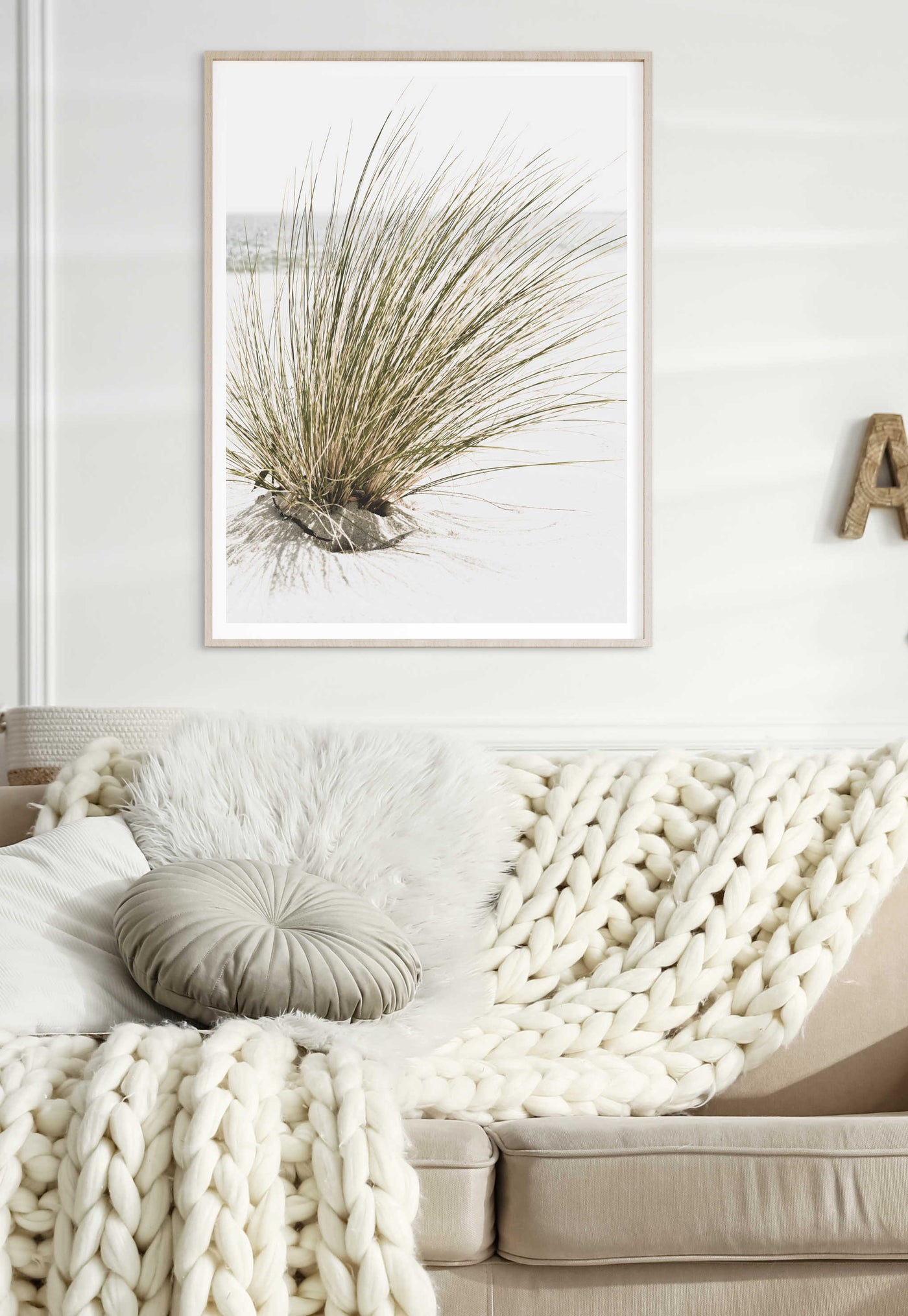 Beach Grass II | Beach Wall Art Print