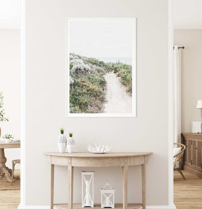 Coastal Path II | Coastal Wall Art Print