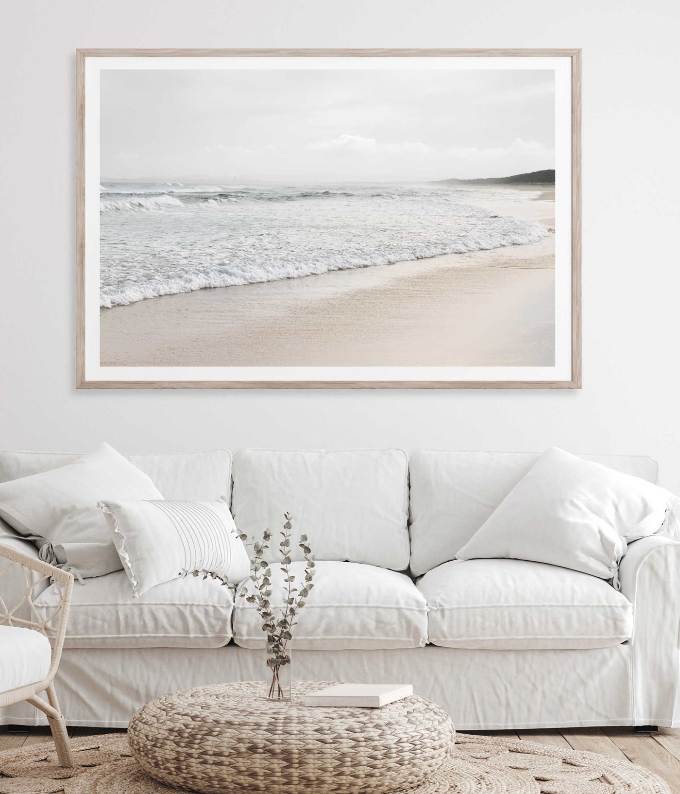 Pelican Beach | Beach Wall Art Print | ARRTOPIA