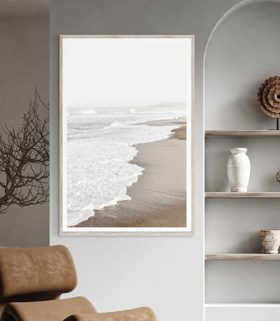 Seaside Beach | Coastal Wall Art Print