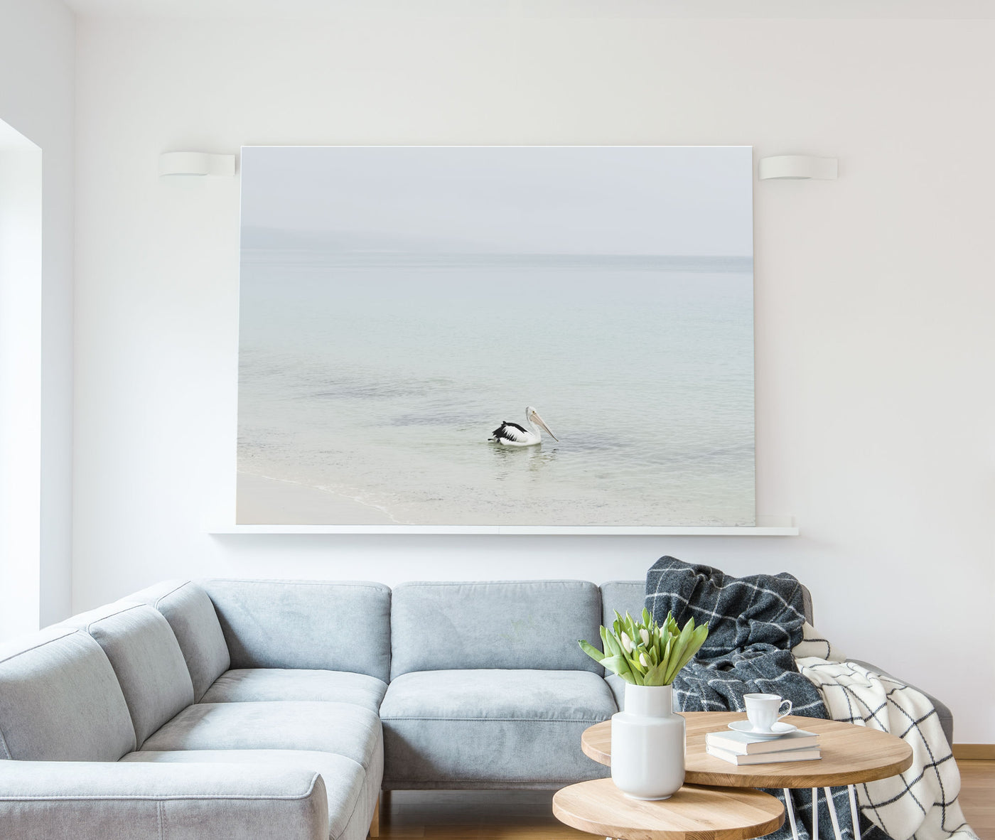 Sandy Cove | Coastal Wall Art | Canvas Print