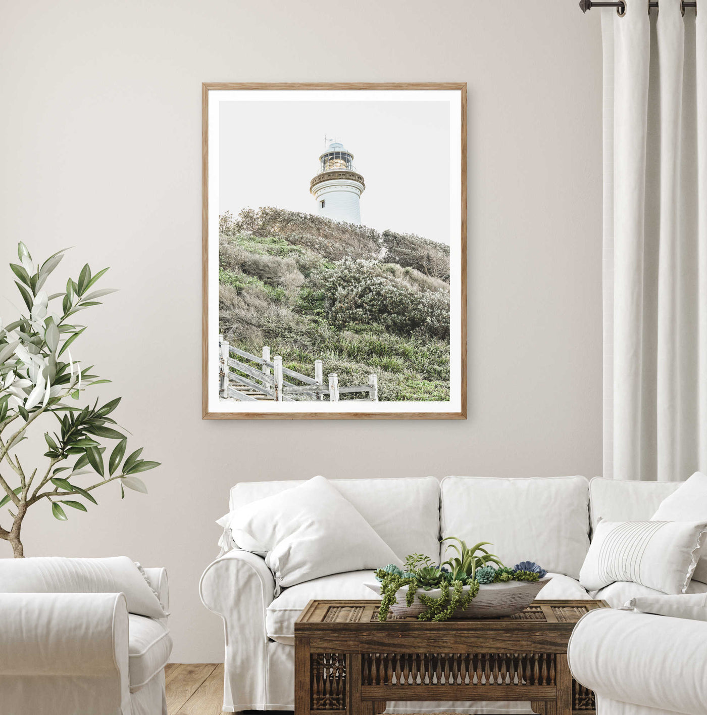 Norah Head Lighthouse | Coastal Wall Art Print