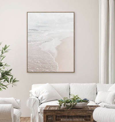 Mungo Beach | Beach Wall Art | Framed Canvas Print