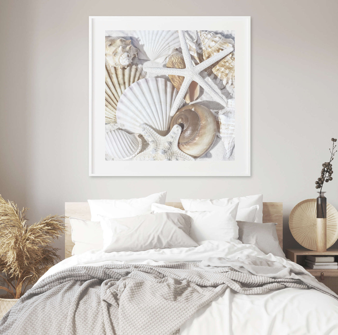 Seashells | Coastal Wall Art Print