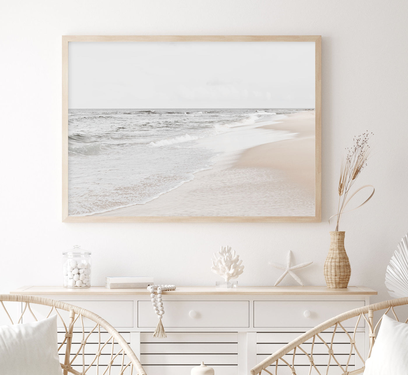 Sea Cliff Beach | Coastal Wall Art Print
