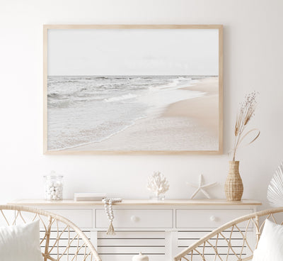 Sea Cliff Beach | Coastal Wall Art Print