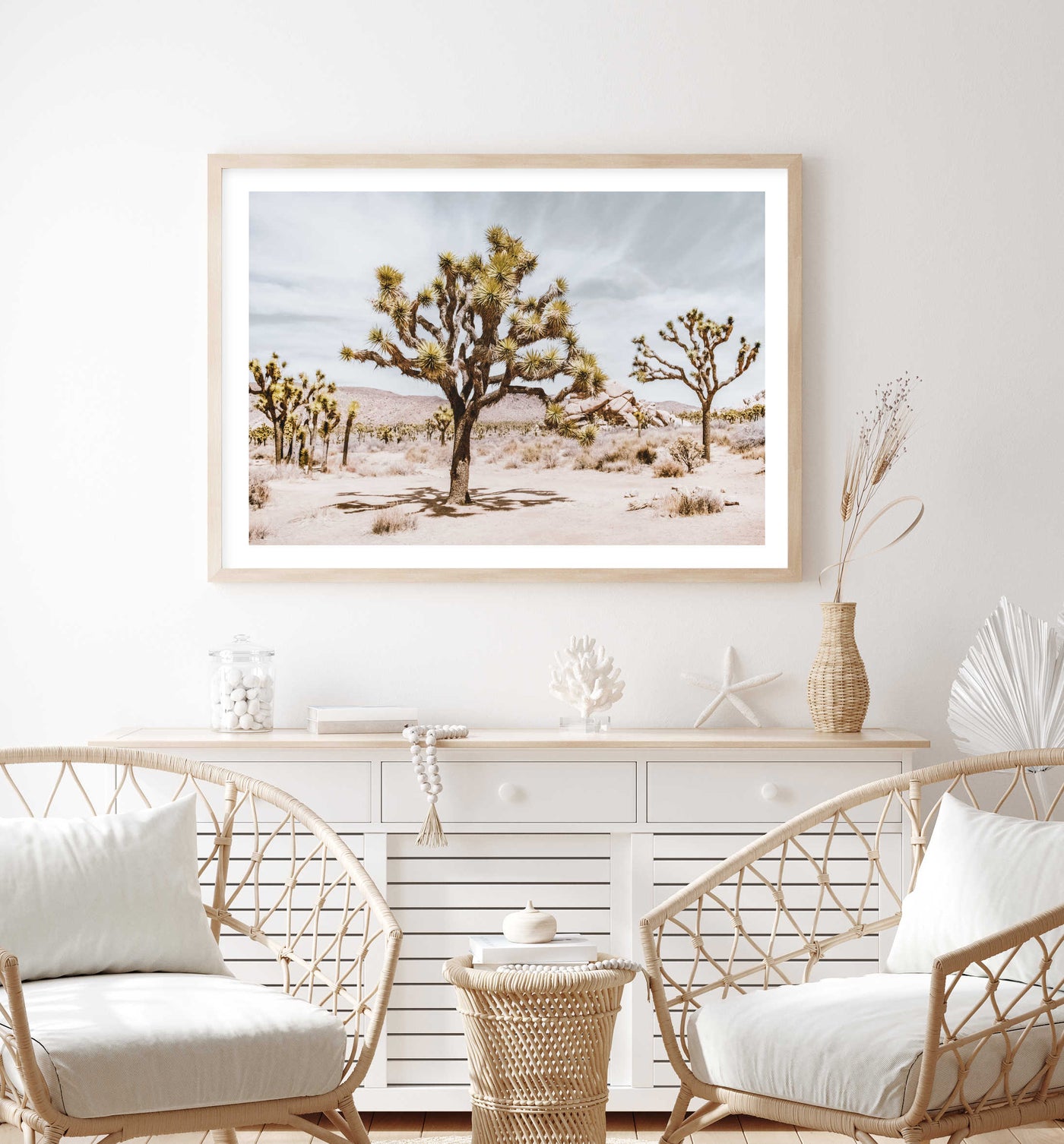 Joshua Trees | Nature Wall Art Print