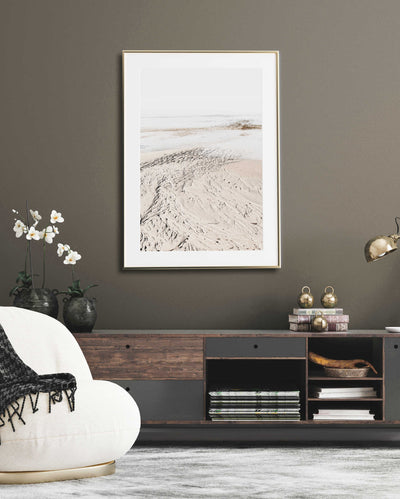 Lagoon Textures | Beach Wall Art Print