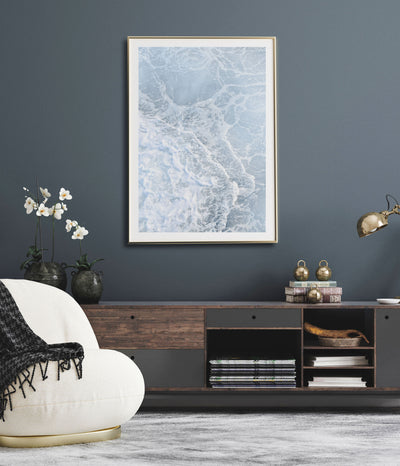 Liminal Blue | coastal wall art print