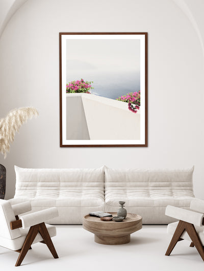 Santorini View No 5 | Travel Wall Art Print