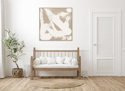 Marbella | Abstract Wall Art | Framed Canvas Print