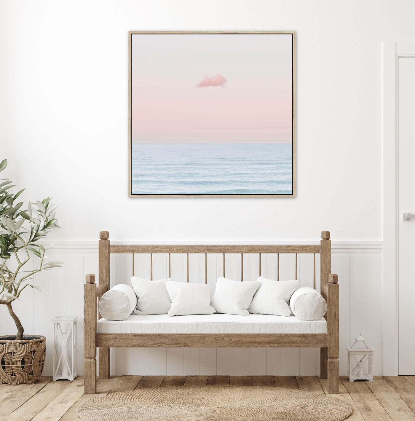 Sunrise Calmness | Coastal Wall Art | Framed Canvas Print