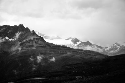 Black & White Swiss Alps I