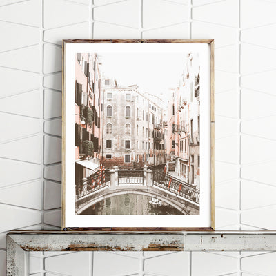 Italy Photography,  Venice Architecture Wall Art, Europe Print, Large Living Room Wall Decor | arrtopia