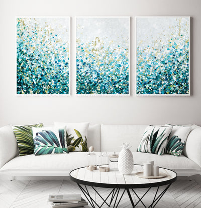 abstract wall art, modern art set for living room, colorful art | arrtopia