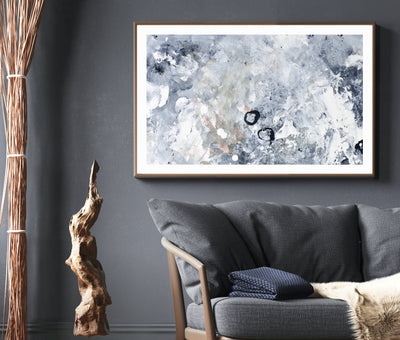 abstract art print, oversized artwork for living room | arrtopia