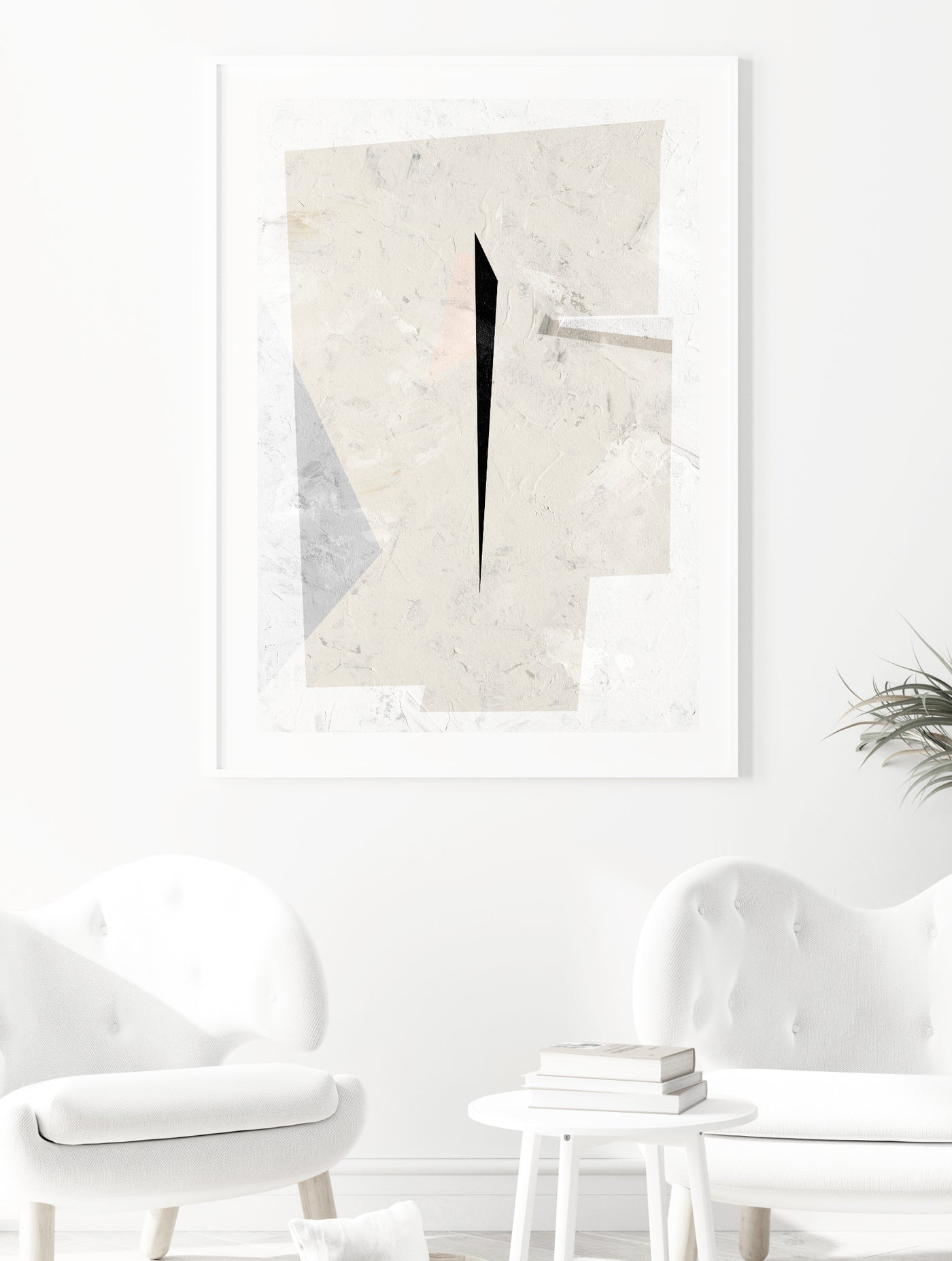 Abstract Wall Art, Geometric Art Print, Ready-to-Hang Canvas, Extra Large Wall Decor | arrtopia