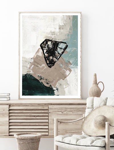 Abstract Wall Art, Contemporary Art Print, Canvas or Paper Art Print, Living Room Wall Decor | arrtopia