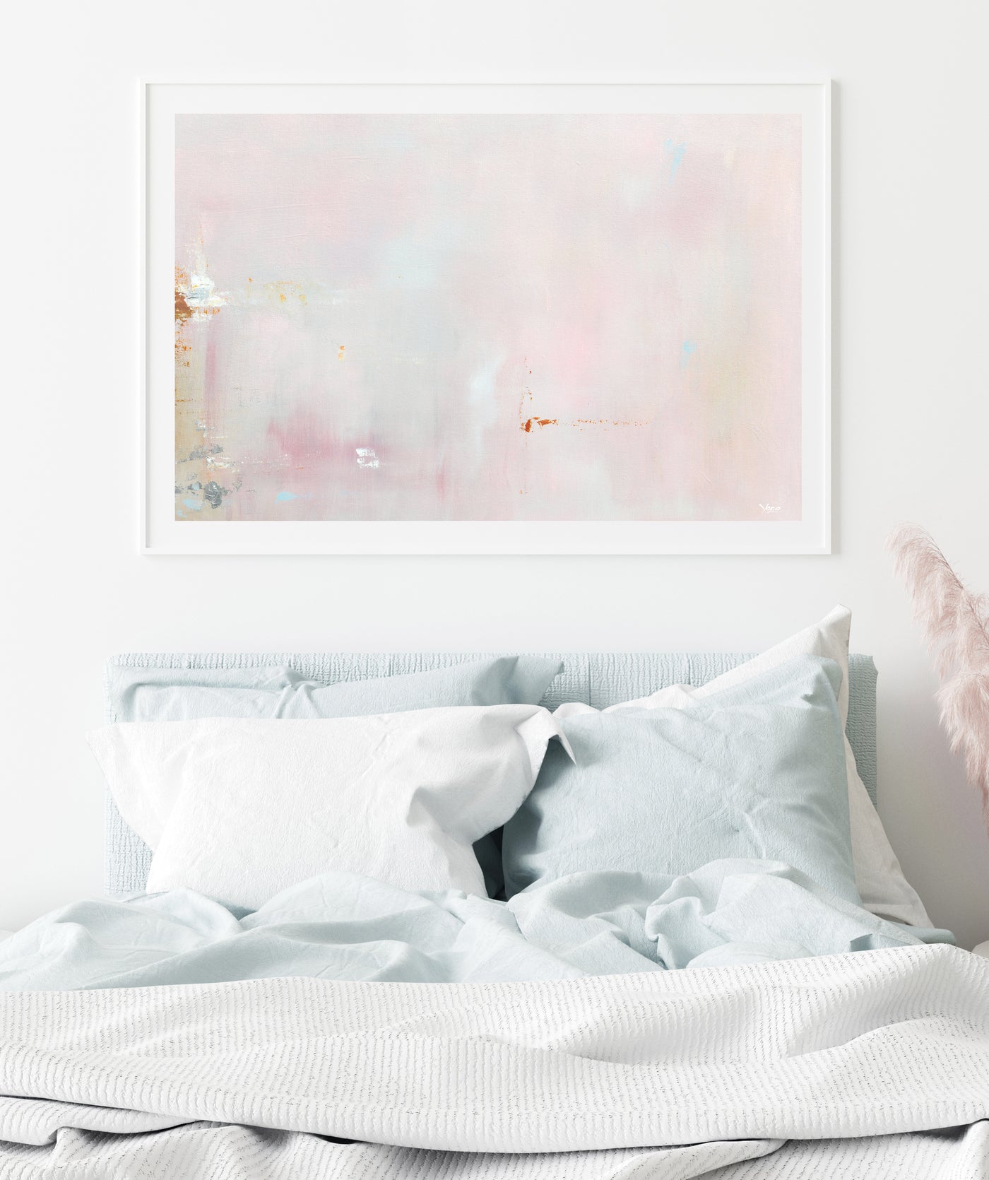 large abstract wall art, pink art print | arrtopia 