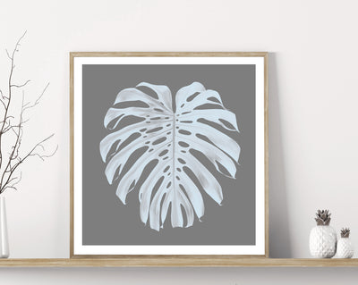 botanical wall art print, monstera leaf art | arrtopia