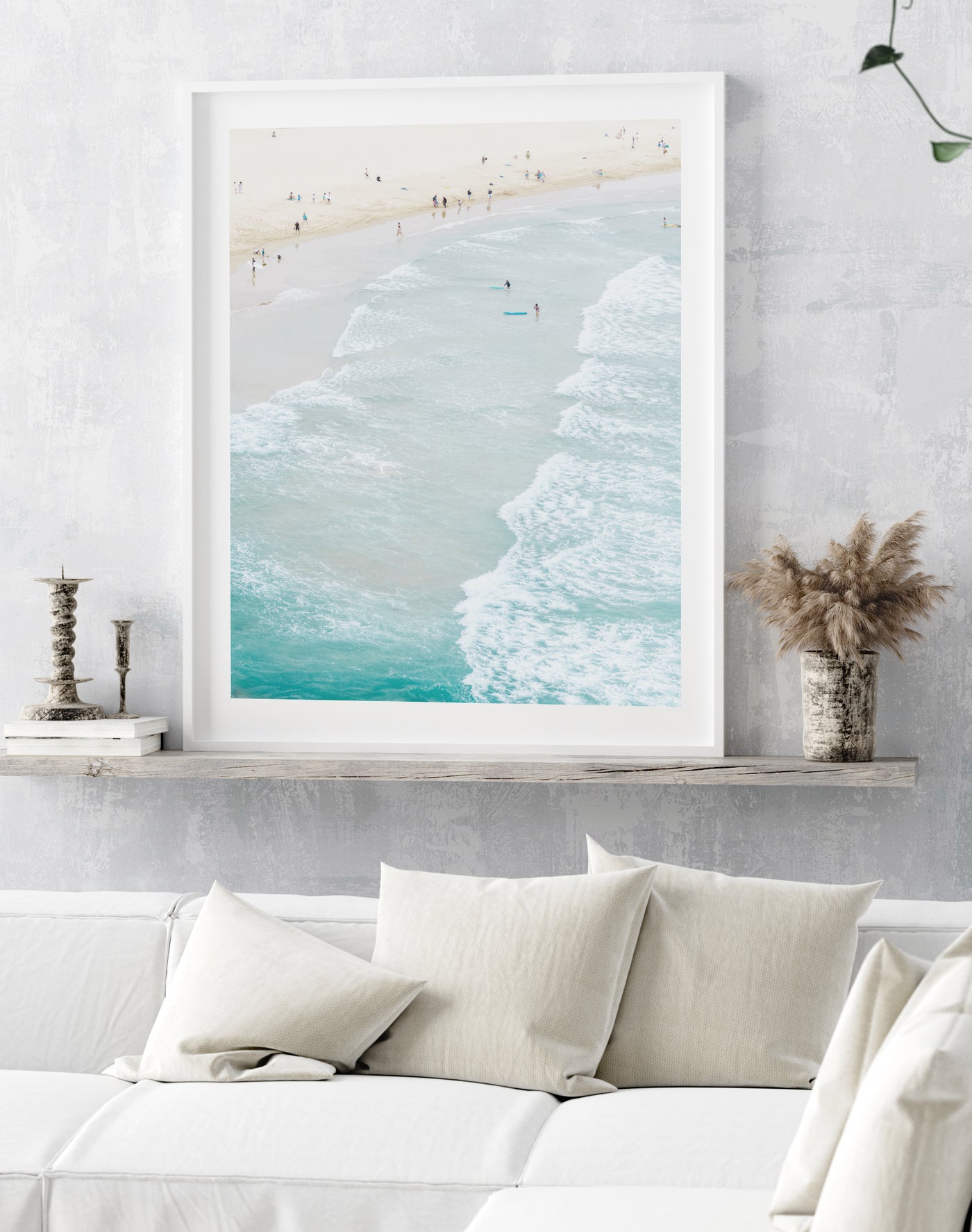 Coastal Wall Art,  Colorful Beach Photography Print, Extra Large Wall Decor | arrtopia