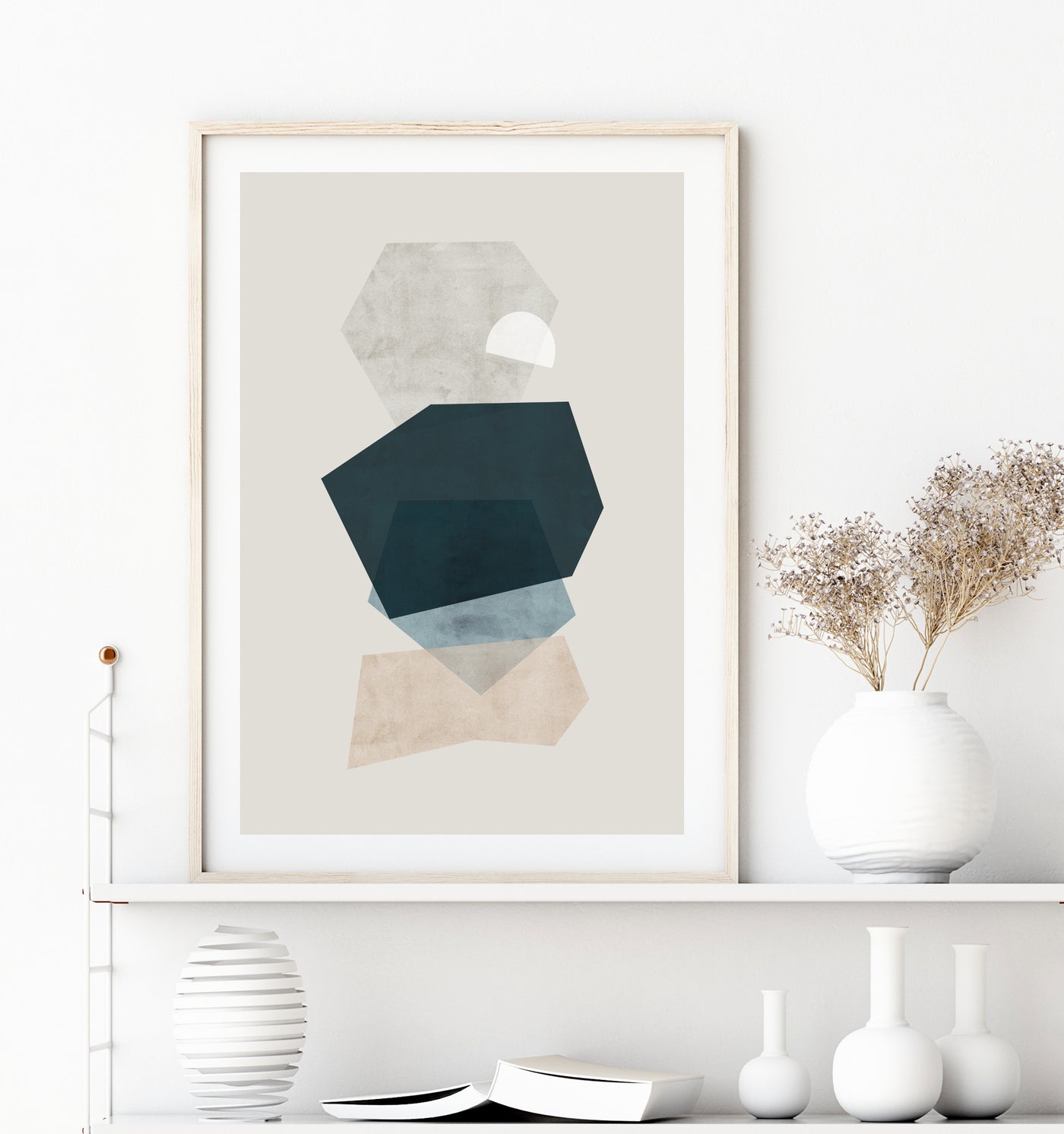 abstract geometric wall art print | arrtopia