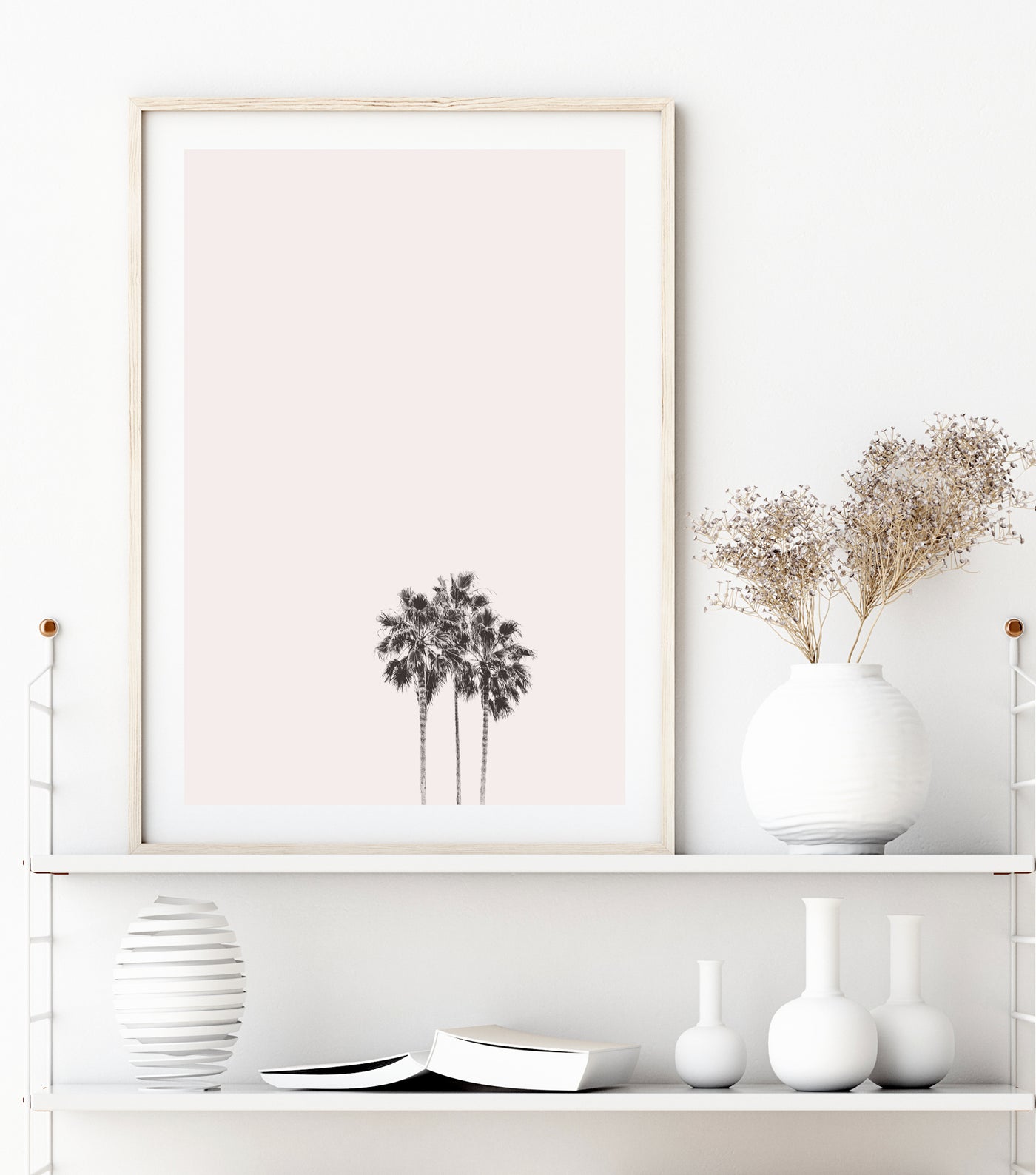 Pink Sky Palms