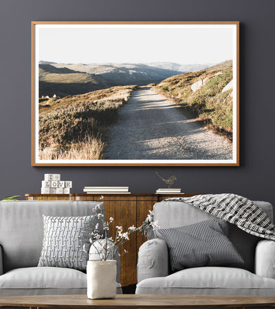 Nature Wall Art, Mountain Landscape Photography Print, Large Wall Decor | arrtopia