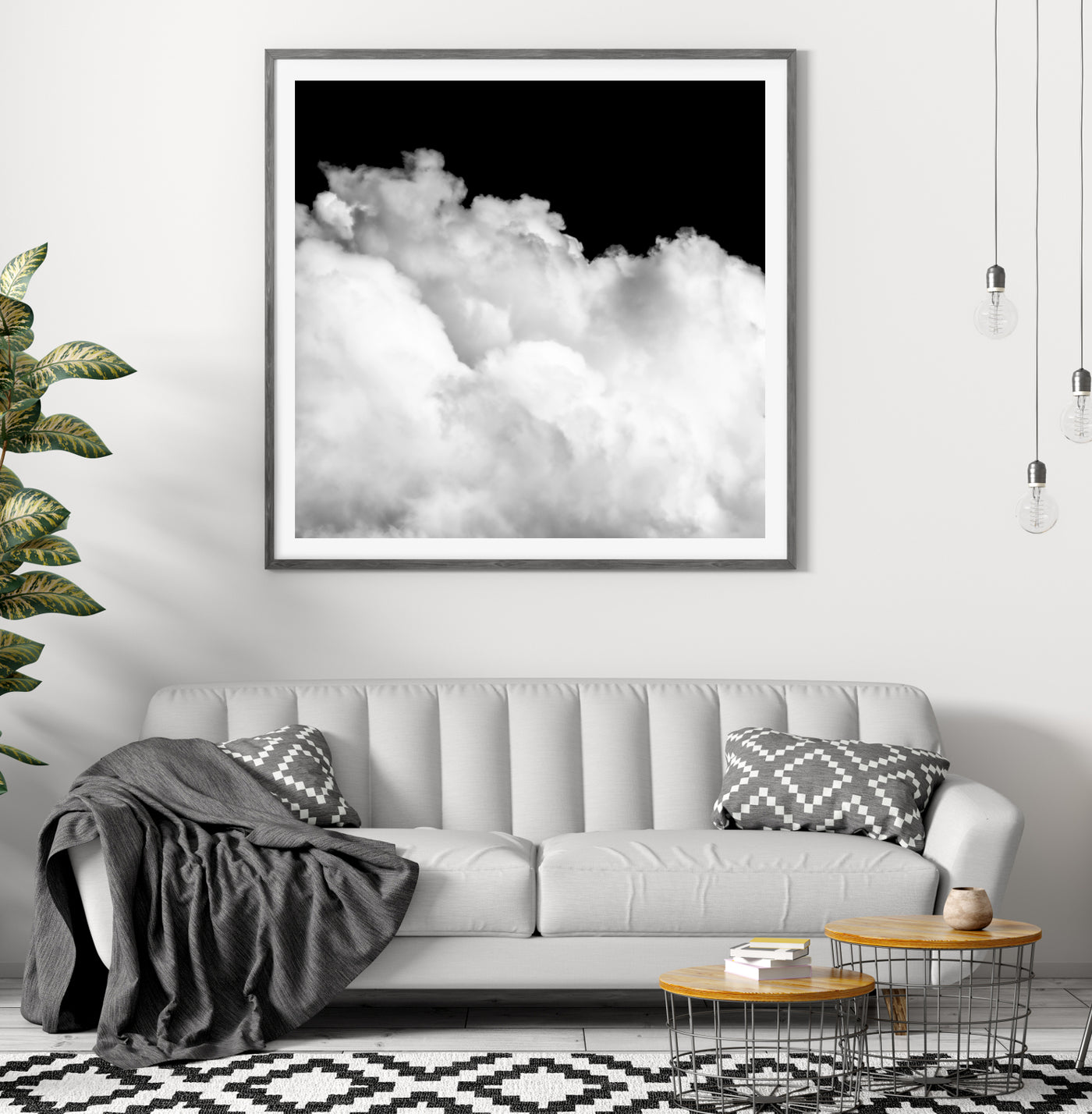 extra large black & white could wall art print | arrtopia
