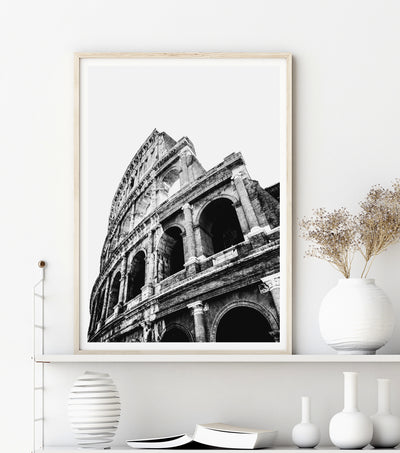 Black and White Colosseum