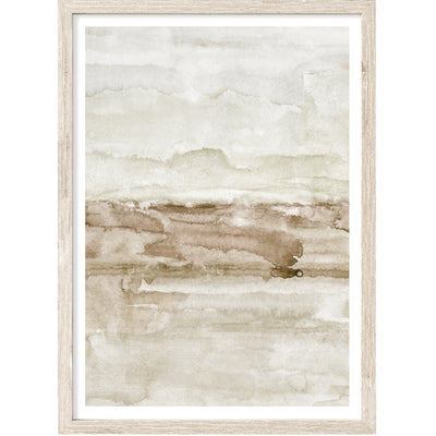 Abstract Wall Art, Contemporary Neutral Watercolor Art Print, Ready-to-Hang Canvas, Extra Large Wall Decor | arrtopia
