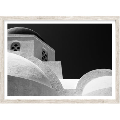 Santorini Photography, Architecture Wall Art, Greece Print, Large Living Room Wall Decor | arrtopia