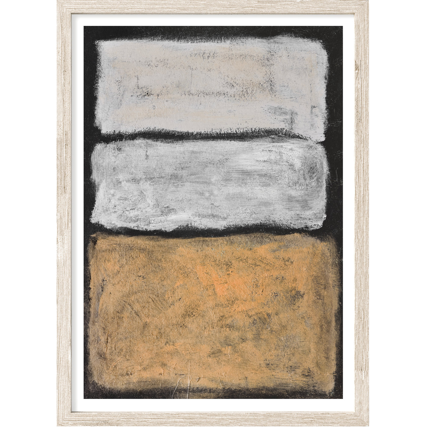 Abstract Wall Art, Contemporary Neutral Minimalist Art Print, Ready-to-Hang Canvas, Extra Large Wall Decor | arrtopia