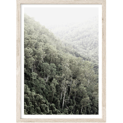Green Nature Wall Art, Eucalyptus Hills Landscape Photography Print, Large Nordic Wall Decor | arrtopia