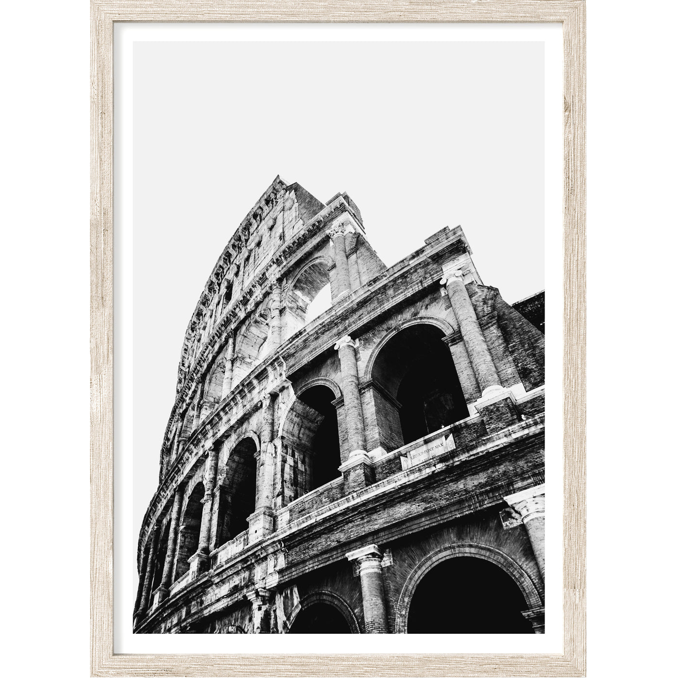 Black and White Colosseum