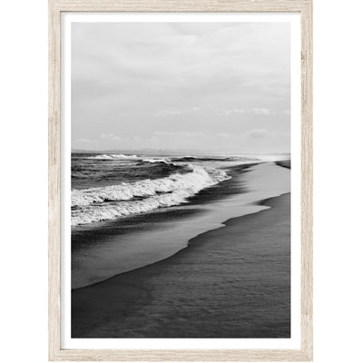black & white beach print, coastal wall art | arrtopia