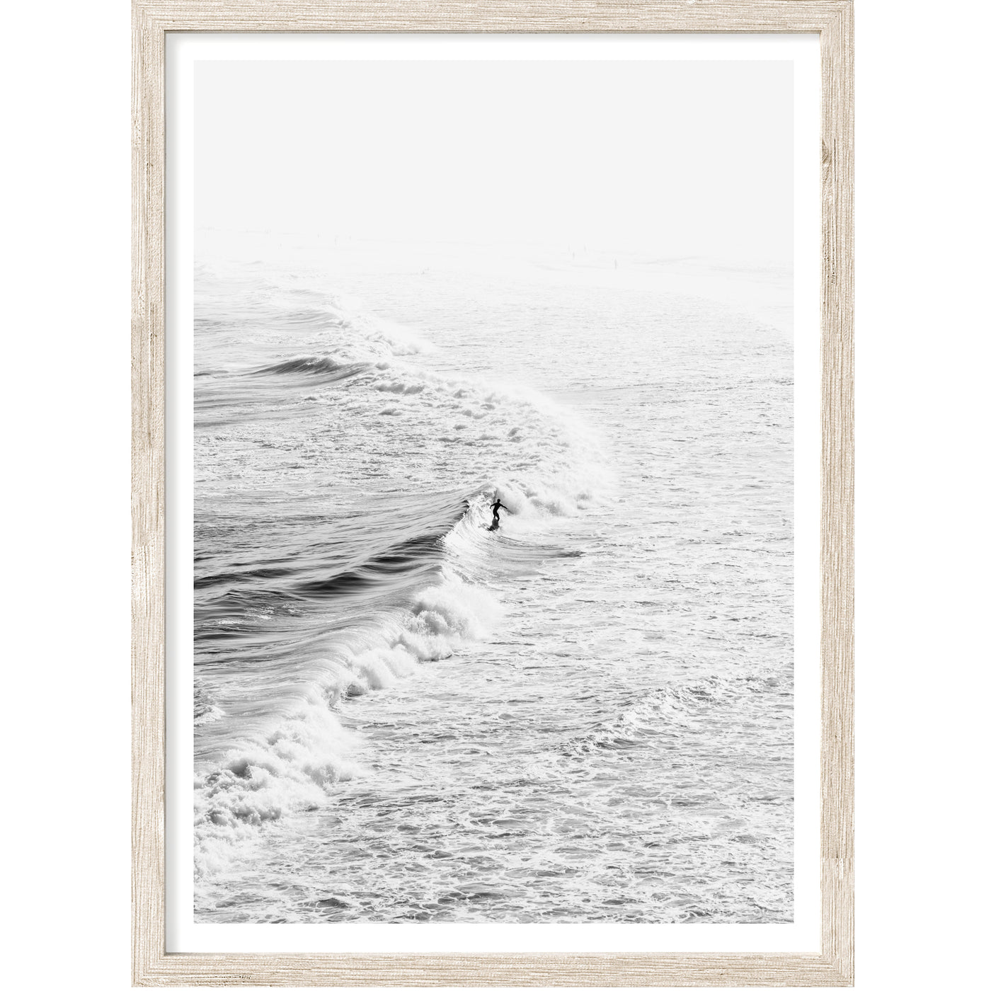 Morning Surf III Black & White