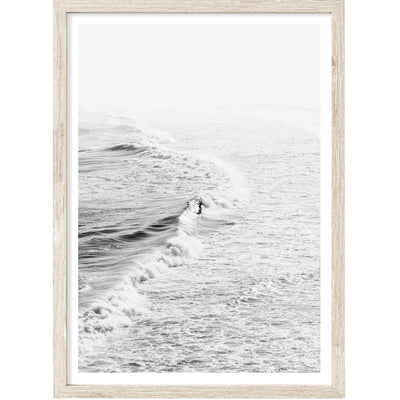 Morning Surf III Black & White