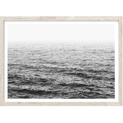 Coastal Wall Art, Black & White Ocean Photography Print, Extra Large Wall Decor | arrtopia