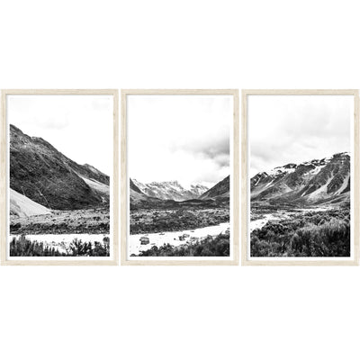 Southern Alps Panorama - Set of 3